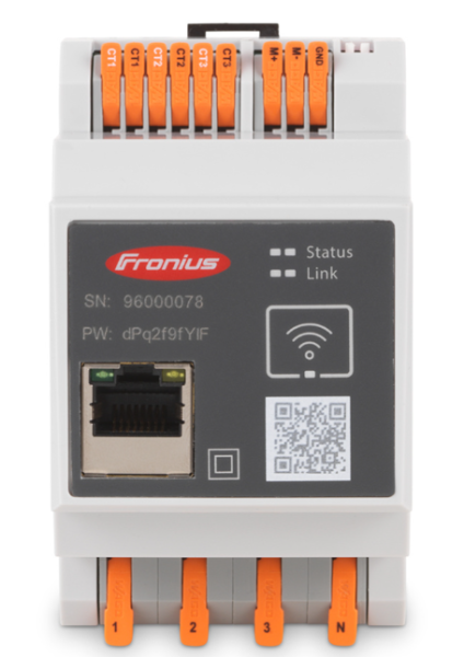 Fronius Smart Meter IP - 3 phasig Anschluss mittels Stromwandler CT V